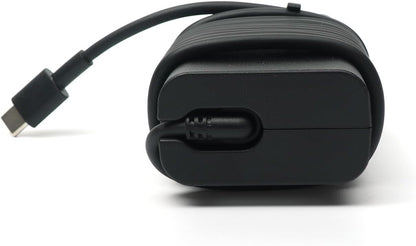 Dell 65W USB-C Laptop Charger,Latitude 5400 5410 5420 5430 5440 5450 Power AC Adapter with Power Cord Cable, Black, HA65NM190