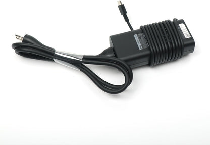 Dell 65W USB-C Laptop Charger,Latitude 5400 5410 5420 5430 5440 5450 Power AC Adapter with Power Cord Cable, Black, HA65NM190